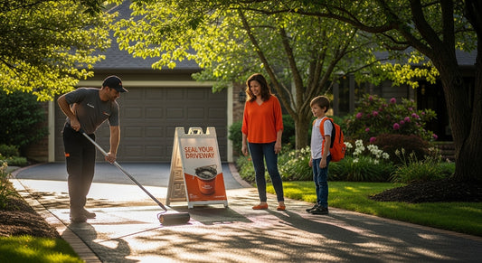 driveway sealing homeowners