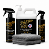 Wash & Shine 66™ Pro System | Professional Motorcycle Cleaning & Protection Kit | Waterless or Wet Motorcycle Cleaner