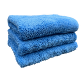 Shinykings Ultra Soft Microfiber Towels – 16x16 in | 3-Pack Car Motorcycle Truck RV Boat