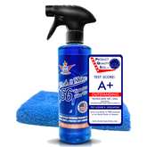Wash&Shine 66 Waterless Motorcycle Cleaner – 16 fl. oz + 1 Towel