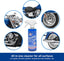 Motorcycle Cleaner waterless bike wash Cleaning Kit Wash&Shine66 Made in USA | Motorcycle Wash with Ultra Shine Effect | Powerful Scratch Free Detailing Spray for All Surfaces | 4 x 16 fl.oz incl. 4 Premium Cloth