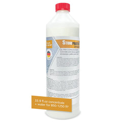 StoneprotecT Concentrate 33.8 oz for up to 1200 sqft SP5000U | Concrete Sealer | Long-Term Protection Against Water & Dirt for Driveway, Patio and More