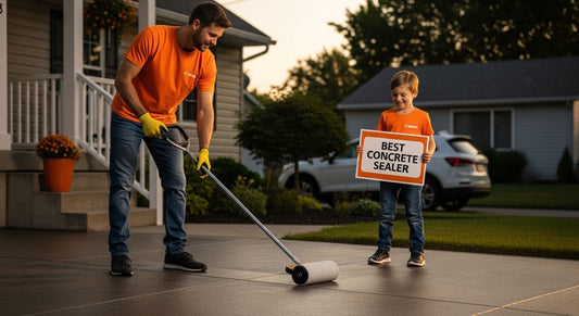 concrete driveway sealing