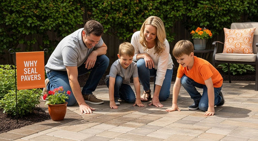 sealed pavers family