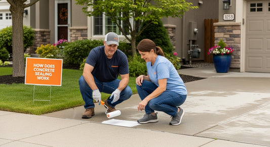 concrete sealing process