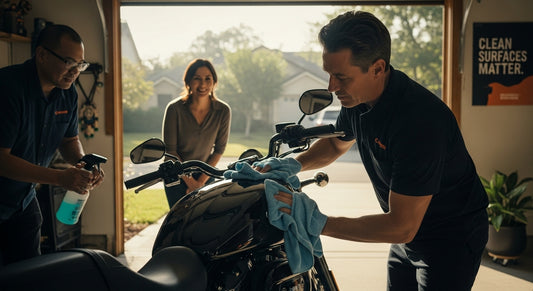 motorcycle cleaning care