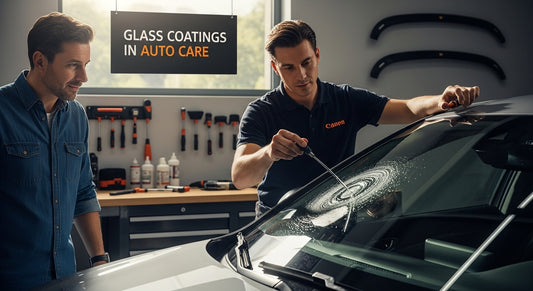 glass coating application
