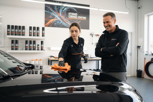 hybrid ceramic coating application