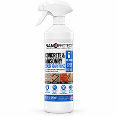 NanoProtect Concrete & Stone Sealer – 32 fl oz Ready-to-Use Spray Bottle