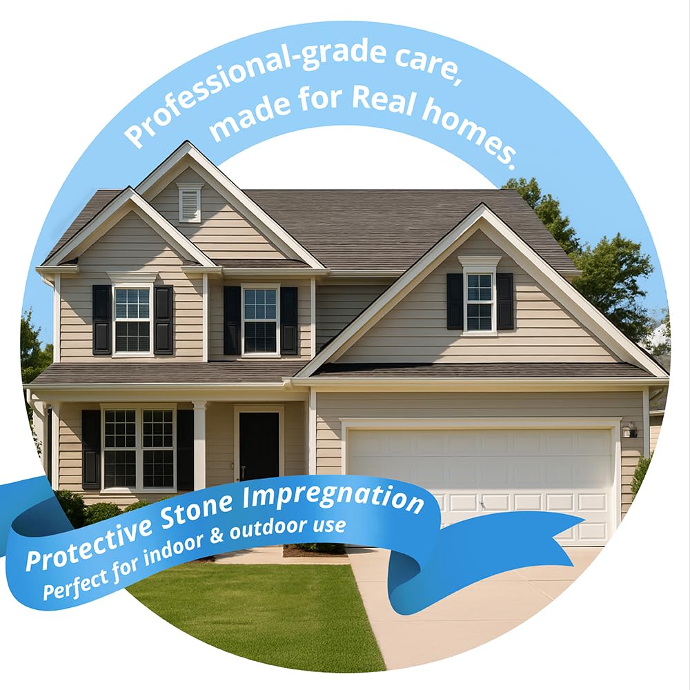 Concrete Driveway Patio Sealer Nanoprotect 1GAL Ready to use for up to 200-400 sqft