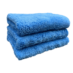 Shinykings Ultra Soft Microfiber Towels – 16x16 in | 3-Pack Car Motorcycle Truck RV Boat