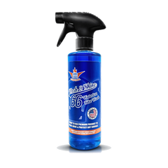 Motorcycle Cleaner Wash&Shine 66 | WATERLESS BIke Wash with Ultra Shine Finish | Powerful Motorcycle Detailing Spray for All Surfaces | Bike Cleaner by Shinykings California | 16 fl.oz