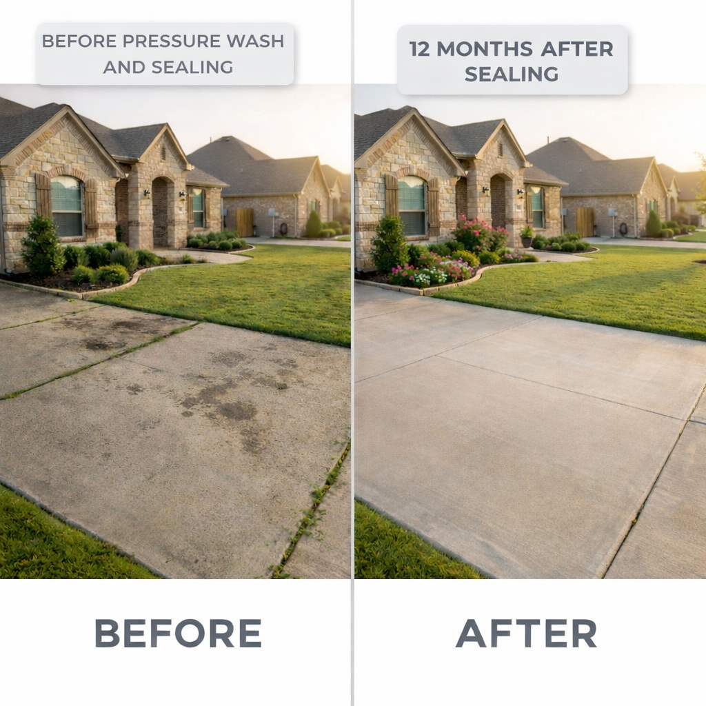 Concentrate equals 3 GAL Concrete Driveway Patio Sealer Nanoprotect - 33.9 oz for up to 600 sqft single coat