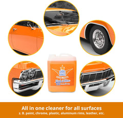 Carwash Shampoo waterless 1.32 gal Quick Detailer Wash&Shine 66