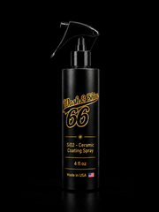 Wash&Shine 66 Waterless Motorcycle Cleaner Kit — 16oz Spray Bottle, 64oz Refill, 4oz Ceramic Shield & 2 Microfiber Towels