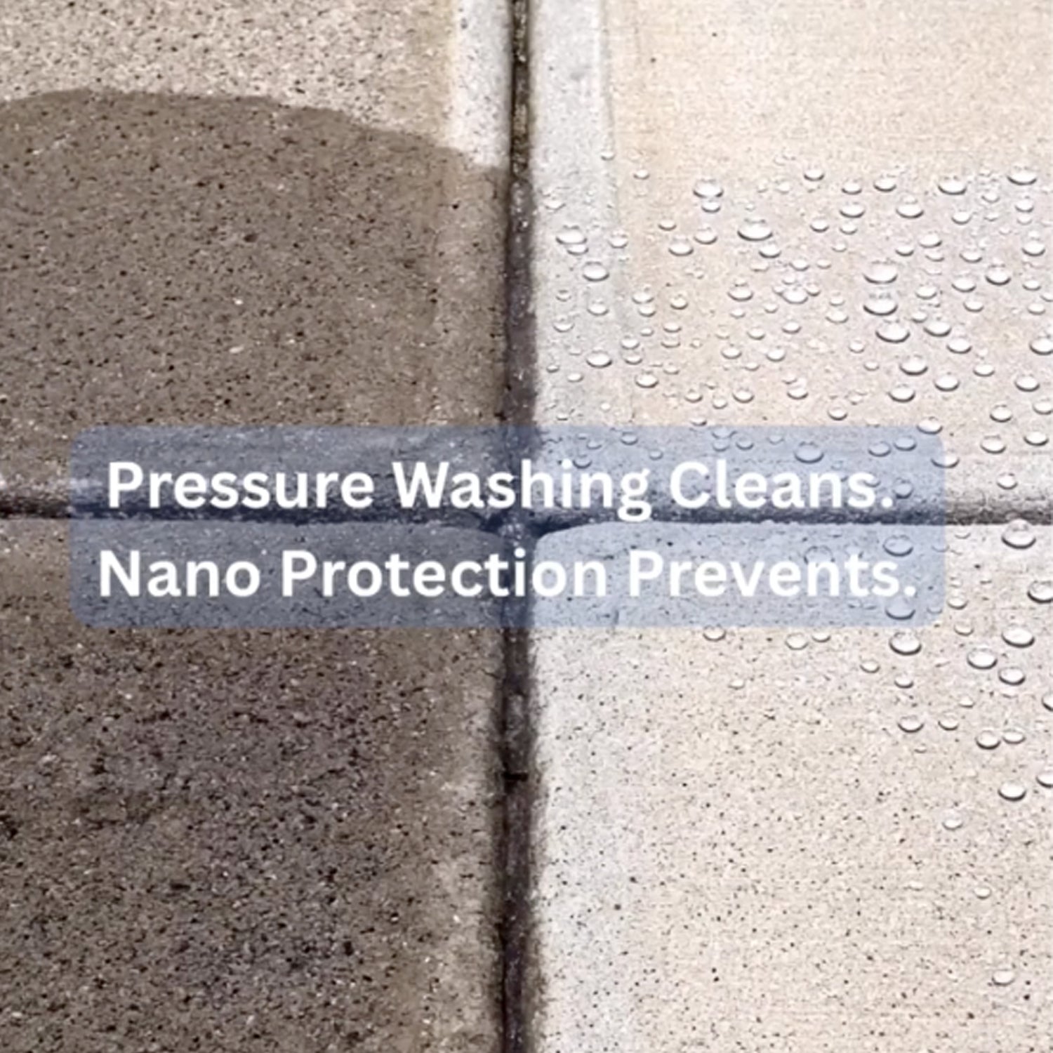 Concentrate equals 3 GAL Concrete Driveway Patio Sealer Nanoprotect - 33.9 oz for up to 600 sqft single coat