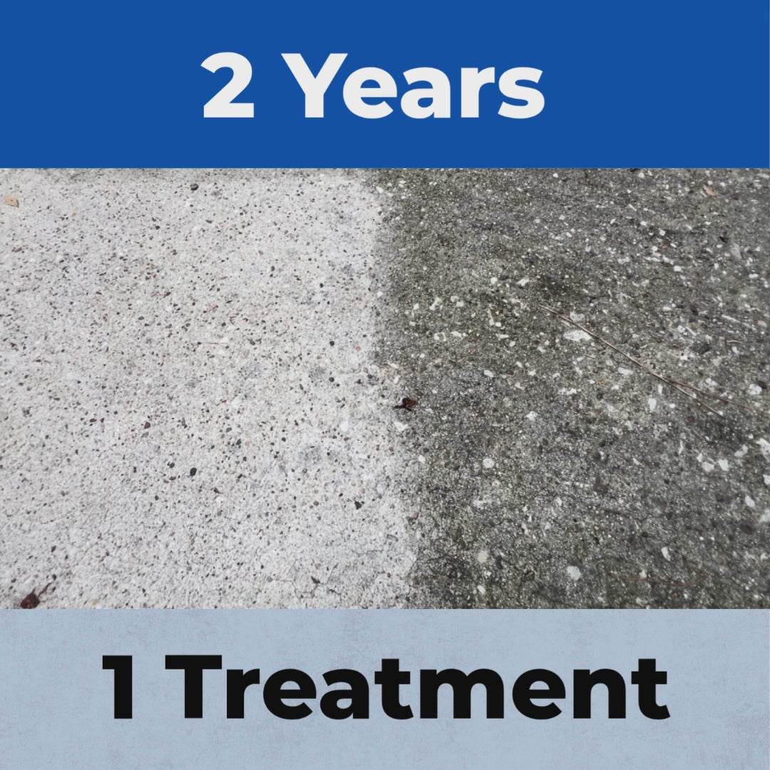 Nanoprotect Concrete & Stone Sealer | Long Lasting Driveway, Patio & Paver Protection 1 GAL Ready to use