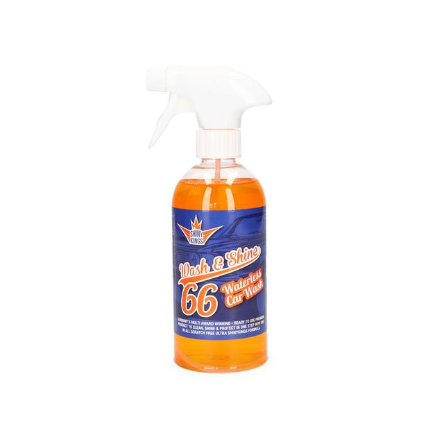 Motorcycle Cleaner Wash&Shine 66 | WATERLESS BIke Wash with Ultra Shine  Finish | Powerful Motorcycle Detailing Spray for All Surfaces | Bike  Cleaner
