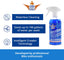 Shinykings Motorcycle Cleaner Wash&Shine 66 | WATERLESS Motorcycle Wash with Ultra Shine Effect | Powerful Detailing Spray for All Surfaces | Motorcycle Cleaning Kit with 4 towels | 185.9 fl.oz